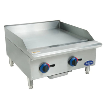 Globe C24GG Chefmate 24" Gas Griddle - 60,000 BTU - GLC24GG