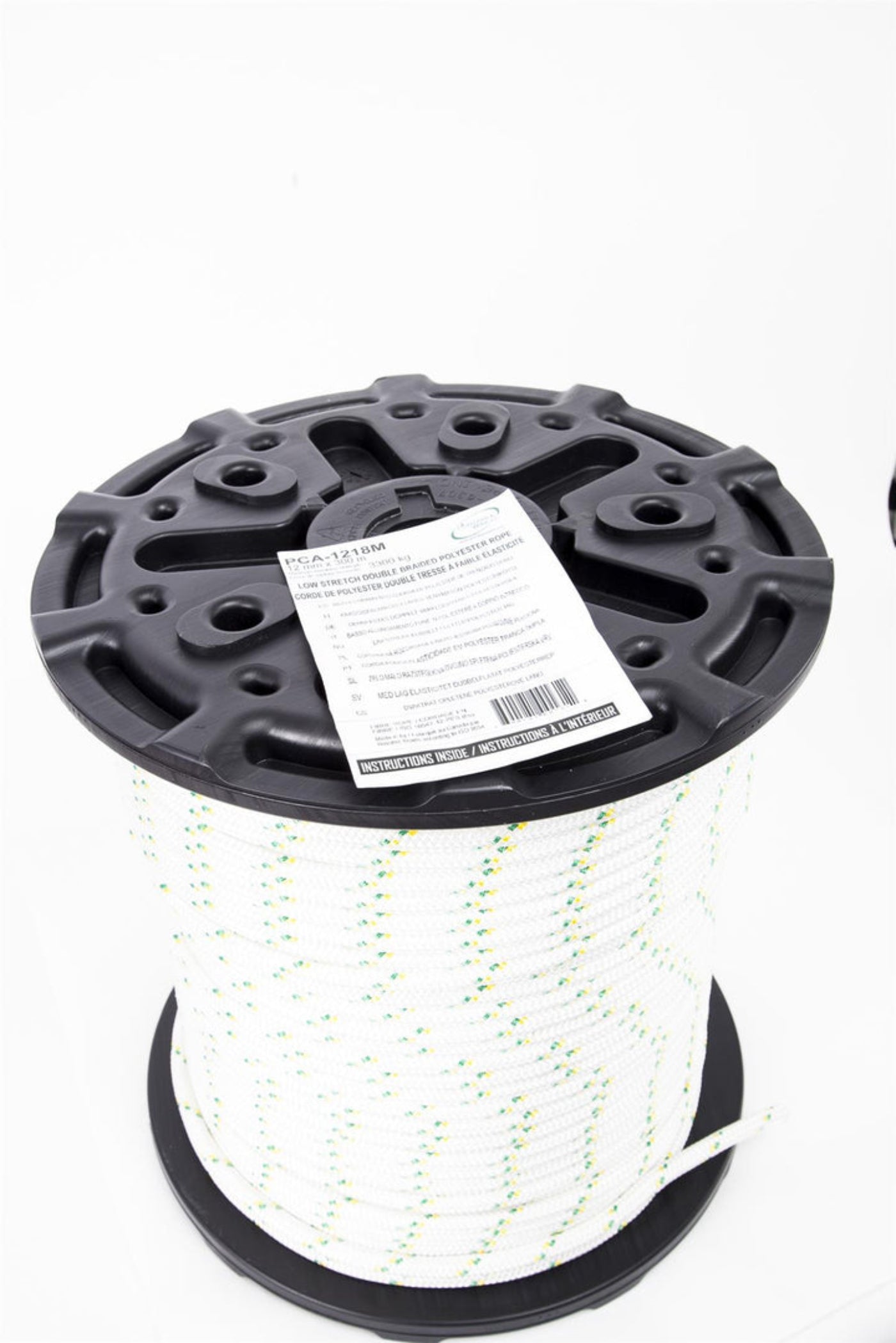 Portable WinchDouble Braided 1/2" x 984' Polyester Rope - PW,PCA-1218M