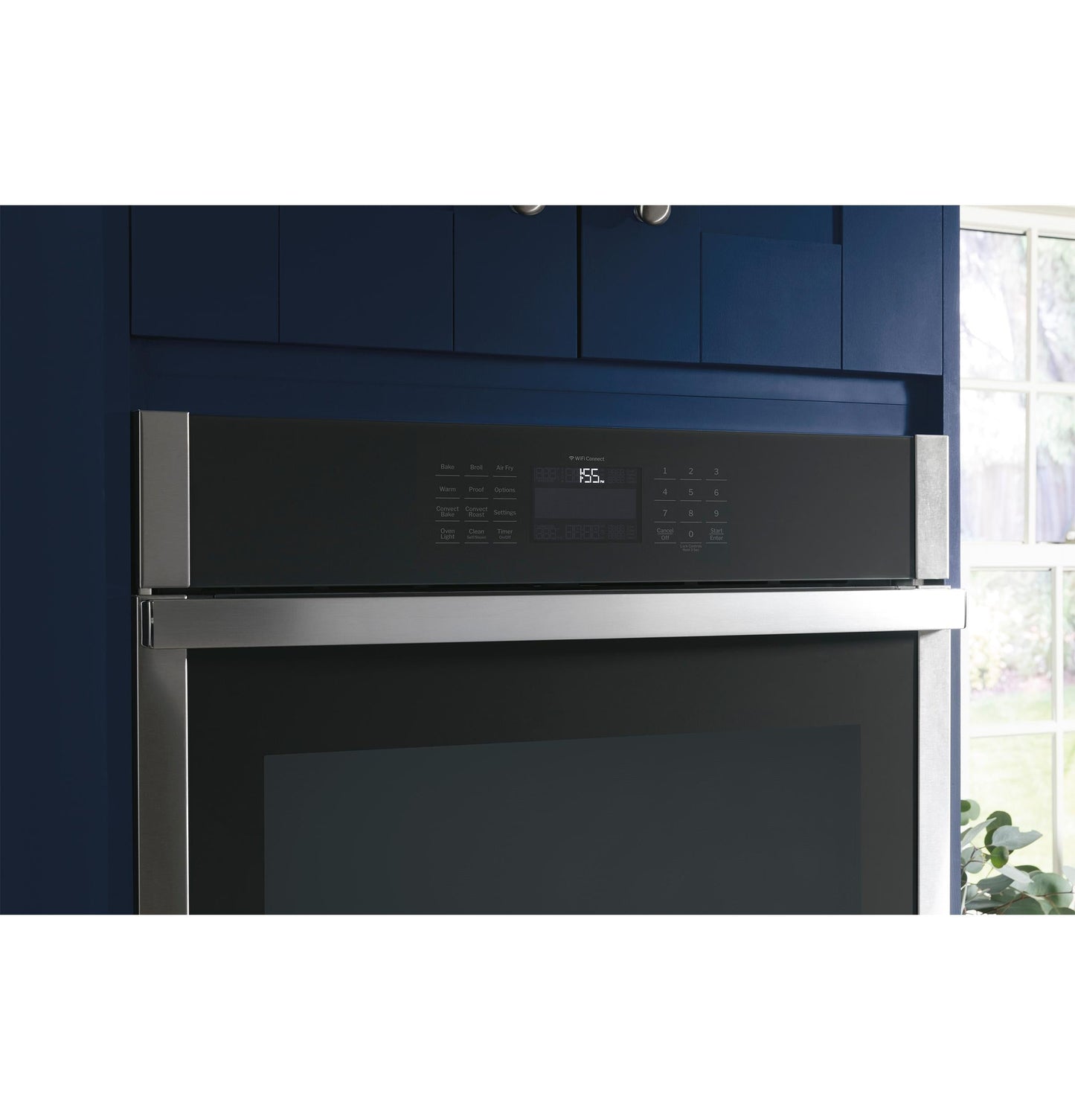 GE APPLIANCES JTS5000SVSS GE(R) 30" Smart Built-In Self-Clean Convection Single Wall Oven with No Preheat Air Fry - JTS5000SVSS