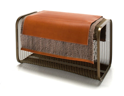 Oscar Maschera Caballito Blanco Small - Leather & Fabric - 1CAB022X