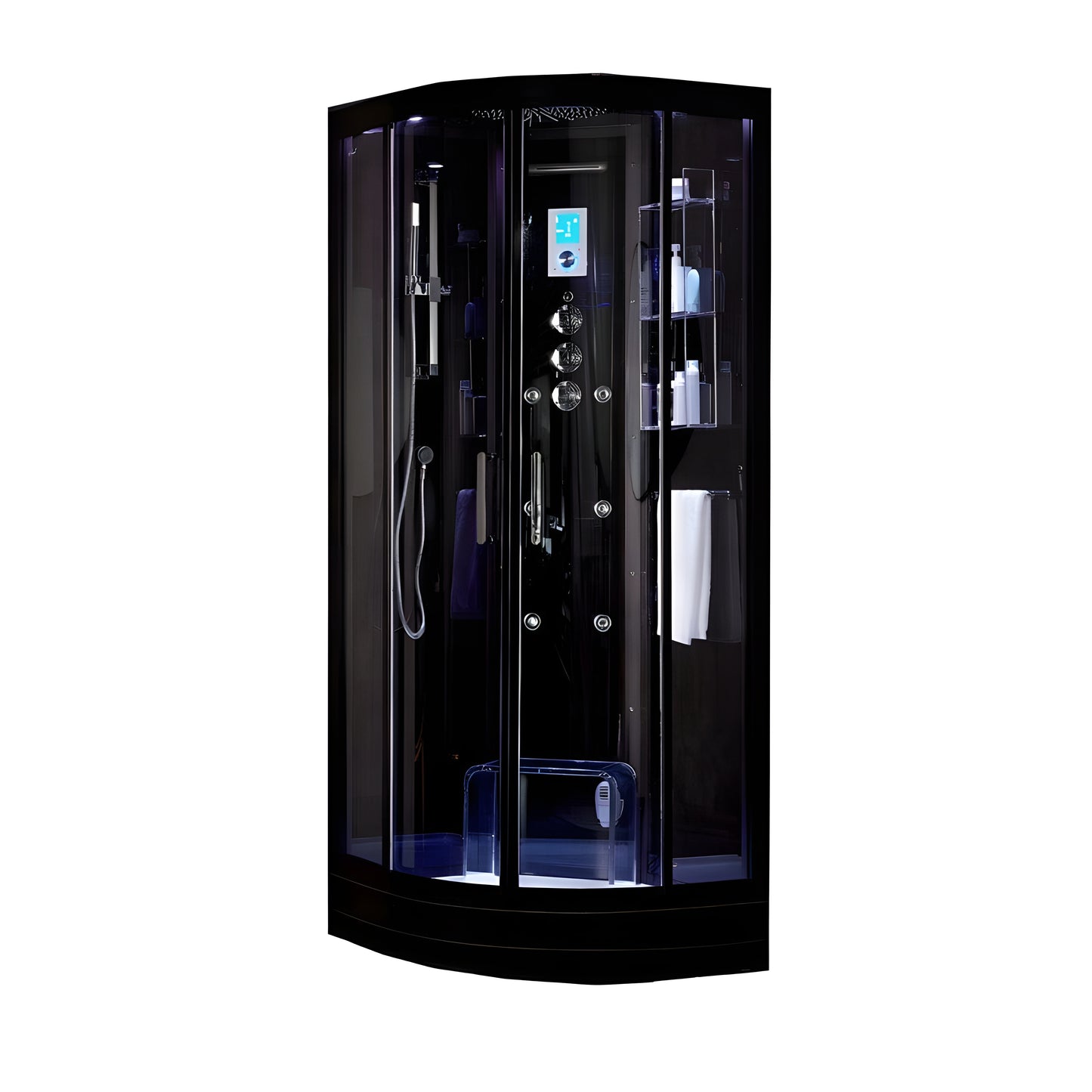 Sauna Hammam SHOWER CABIN HAMMAM ARCHIPEL QDR 80C BLACK - MK53016811