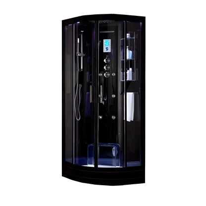 Sauna Hammam SHOWER CABIN HAMMAM ARCHIPEL QDR 80C BLACK - MK53016811