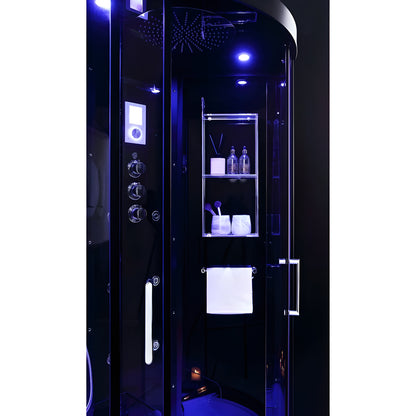 Sauna Hammam SHOWER CABIN HAMMAM ARCHIPEL QDR 90C BLACK - MK53016810