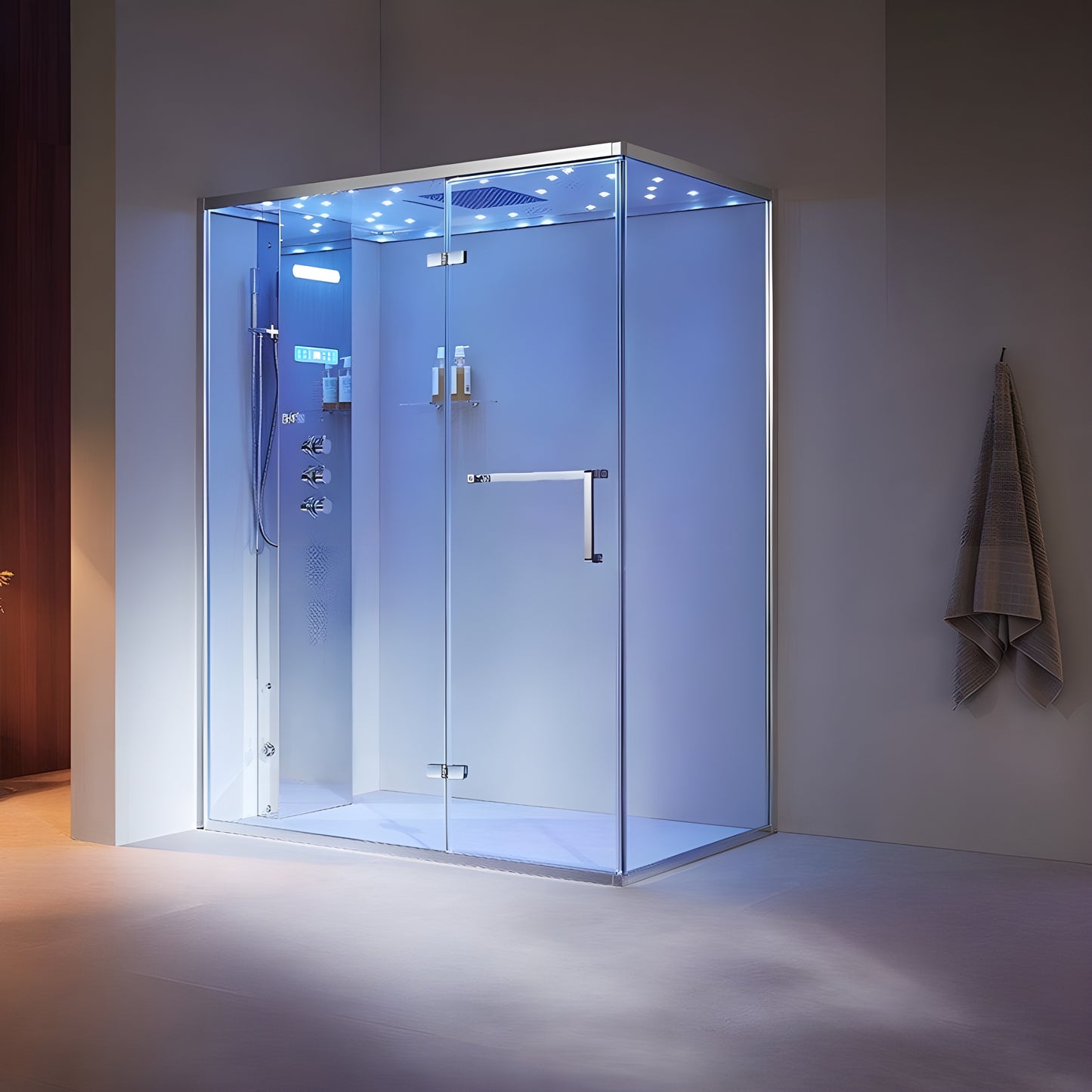 Sauna Hammam HAMMAM ARCHIPEL STEAM CONCEPT 160G SHOWER CABIN (160X90CM)