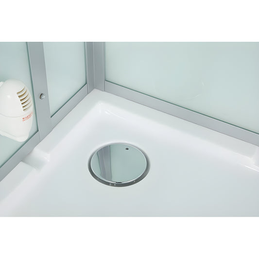 Sauna Hammam HAMMAM SHOWER CABIN DUO ARCHIPEL PRO 120G WHITE (120X85CM) - 2 PLACES - MK530196891