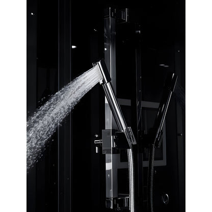 Sauna Hammam HAMMAM SHOWER CABIN DUO ARCHIPEL PRO 120D BLACK (120X85CM) - 2 PLACE