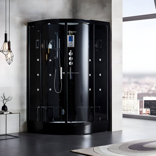 Sauna Hammam SHOWER CABIN HAMMAM DUO ARCHIPEL QDR 115C BLACK - MK53016813