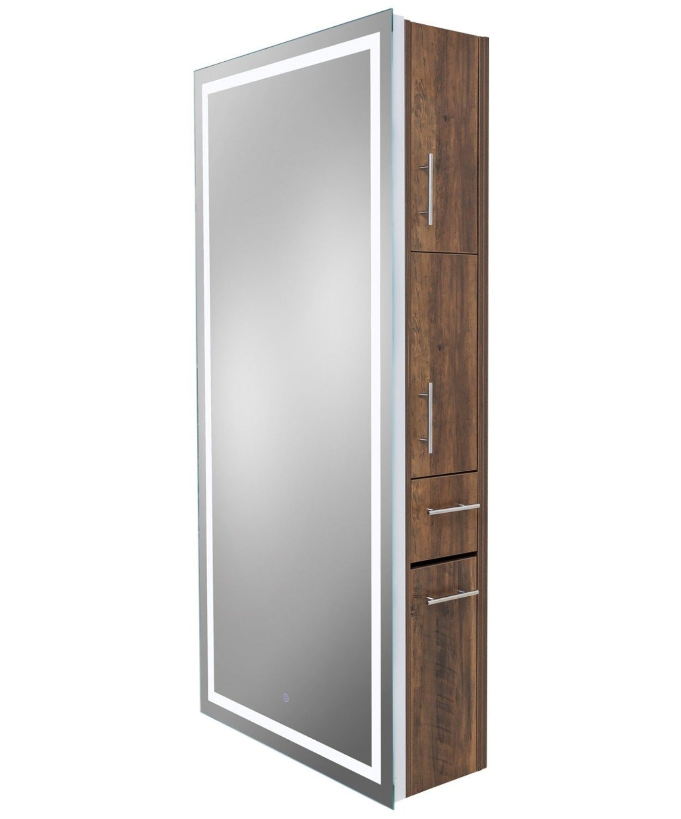 Pibbs Lumina LED Dimmable Mirror with Server Pibbs - 9110-SER02