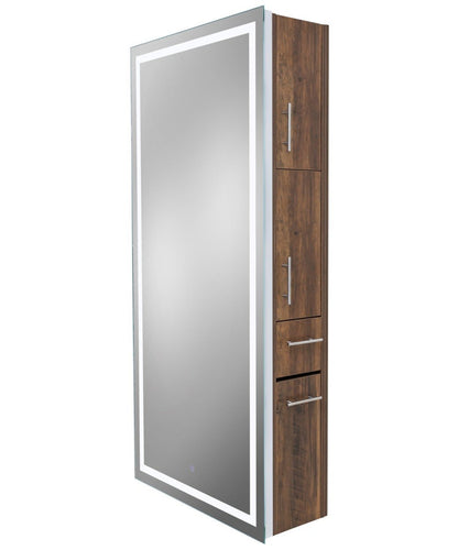 Pibbs Lumina LED Dimmable Mirror with Server Pibbs - 9110-SER02