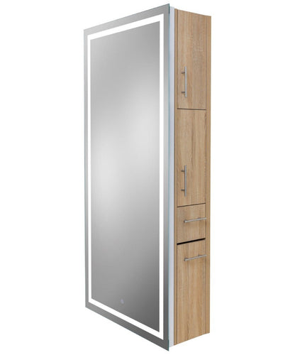 Pibbs Lumina LED Dimmable Mirror with Server Pibbs - 9110-SER02