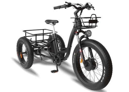 T4B 500W Trike 3-Wheel Cargo Fat Tire Electric Bike - EB-CARRIAGE