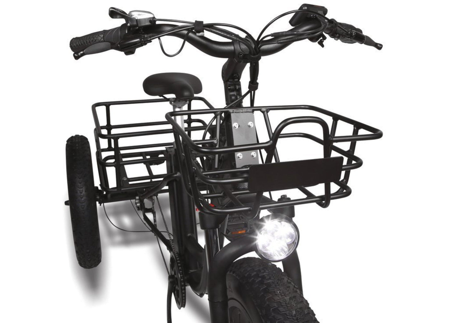 T4B 500W Trike 3-Wheel Cargo Fat Tire Electric Bike - EB-CARRIAGE
