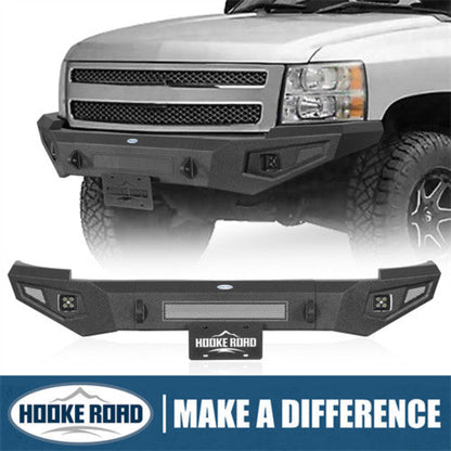 07-13 Chevy Silverado 1500 Front Bumper 2nd Generation - Hooke Road - HE.9033