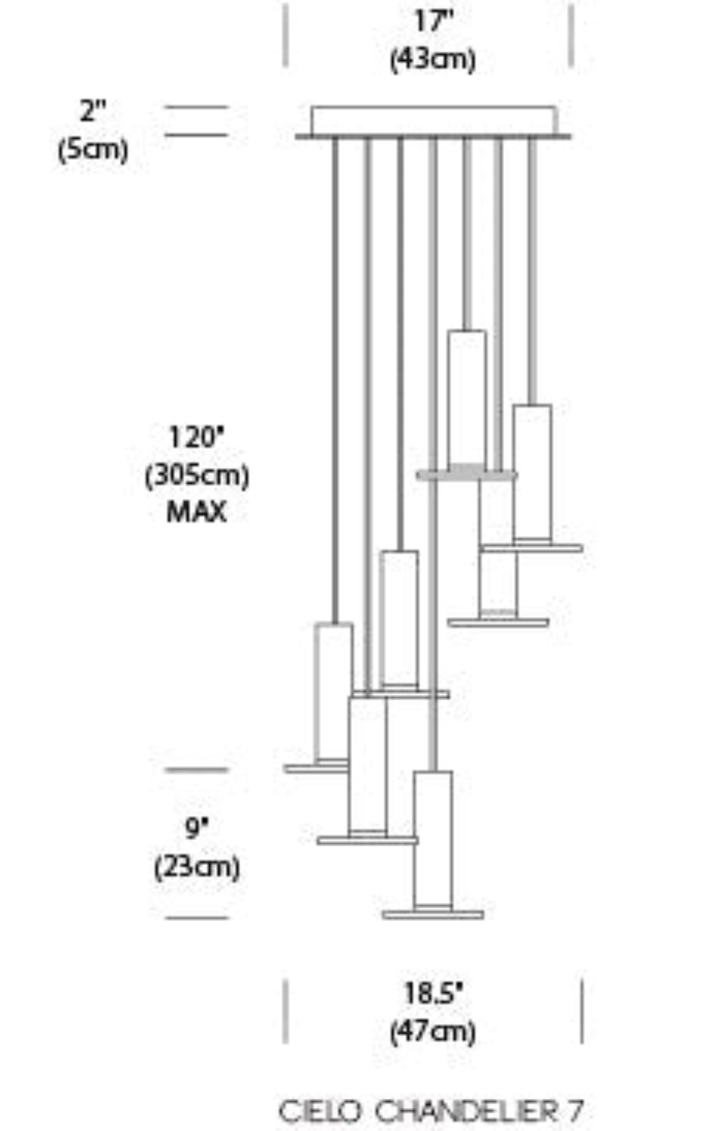 Pablo Designs Cielo Chandelier - Grouping 7