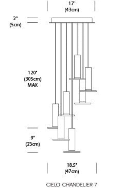 Pablo Designs Cielo Chandelier - Grouping 7