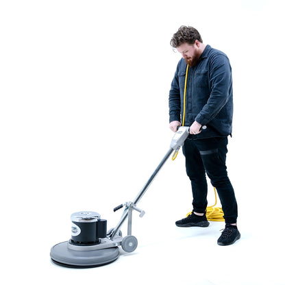 CleanFreak 20" Heavy Duty Floor Buffer w/ Pad Driver - CPL-225FP-20-RH-CF