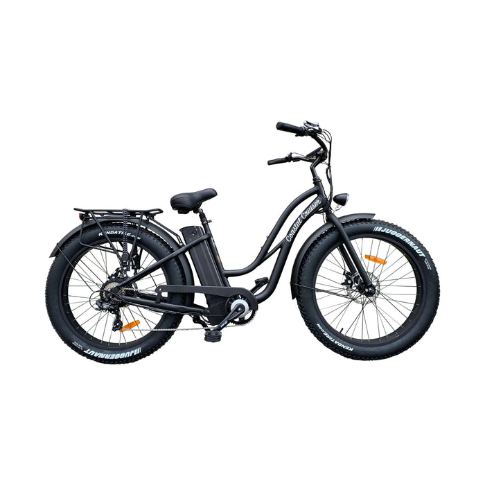 Coastal Cruiser Fat Tire Step-Thru 26x4 52V/21Ah 750W Beach Cruiser Electric Bike