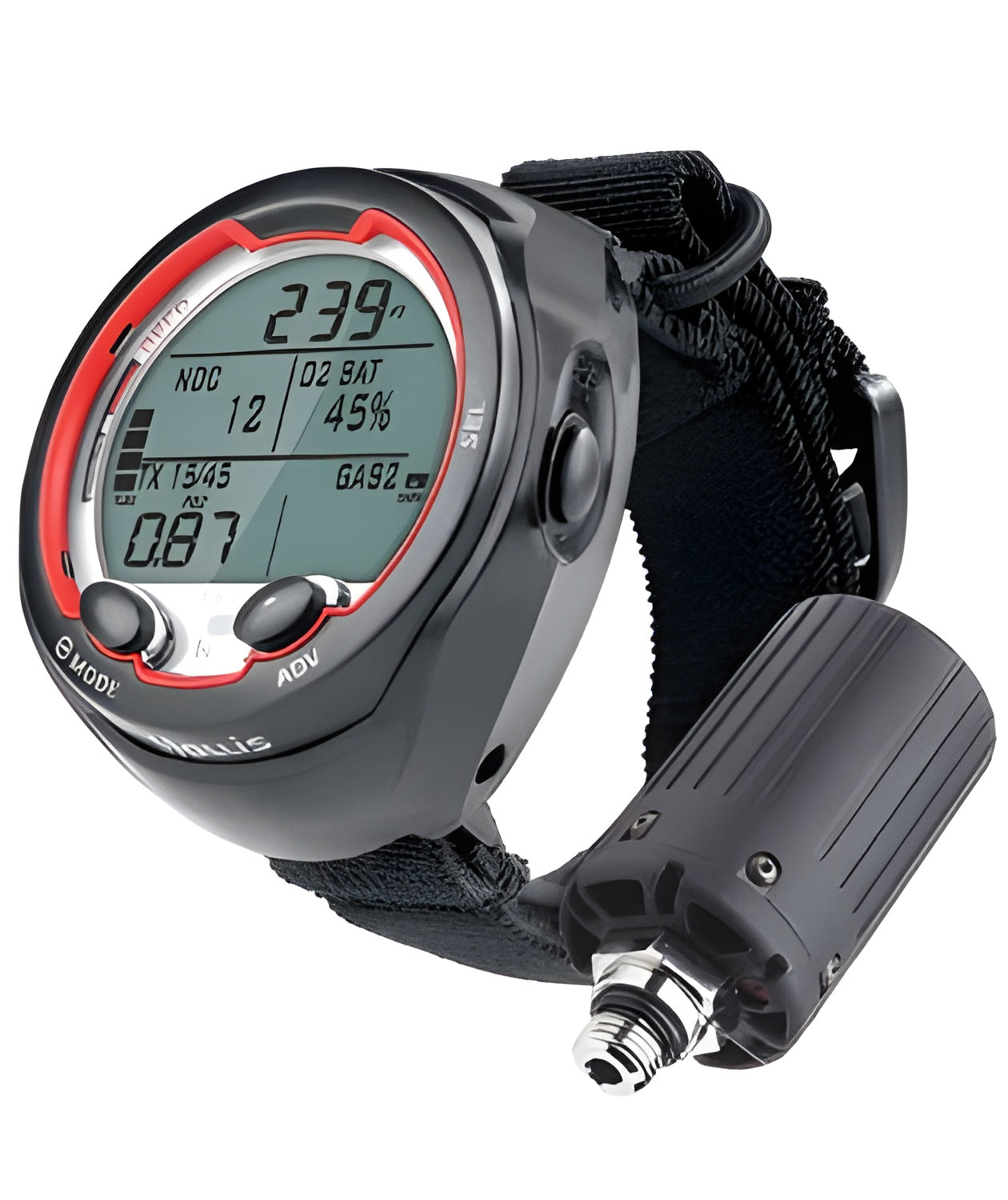 Hollis TX1 Trimix Tech Scuba Diving Computer - COM119 COM W/ TRA