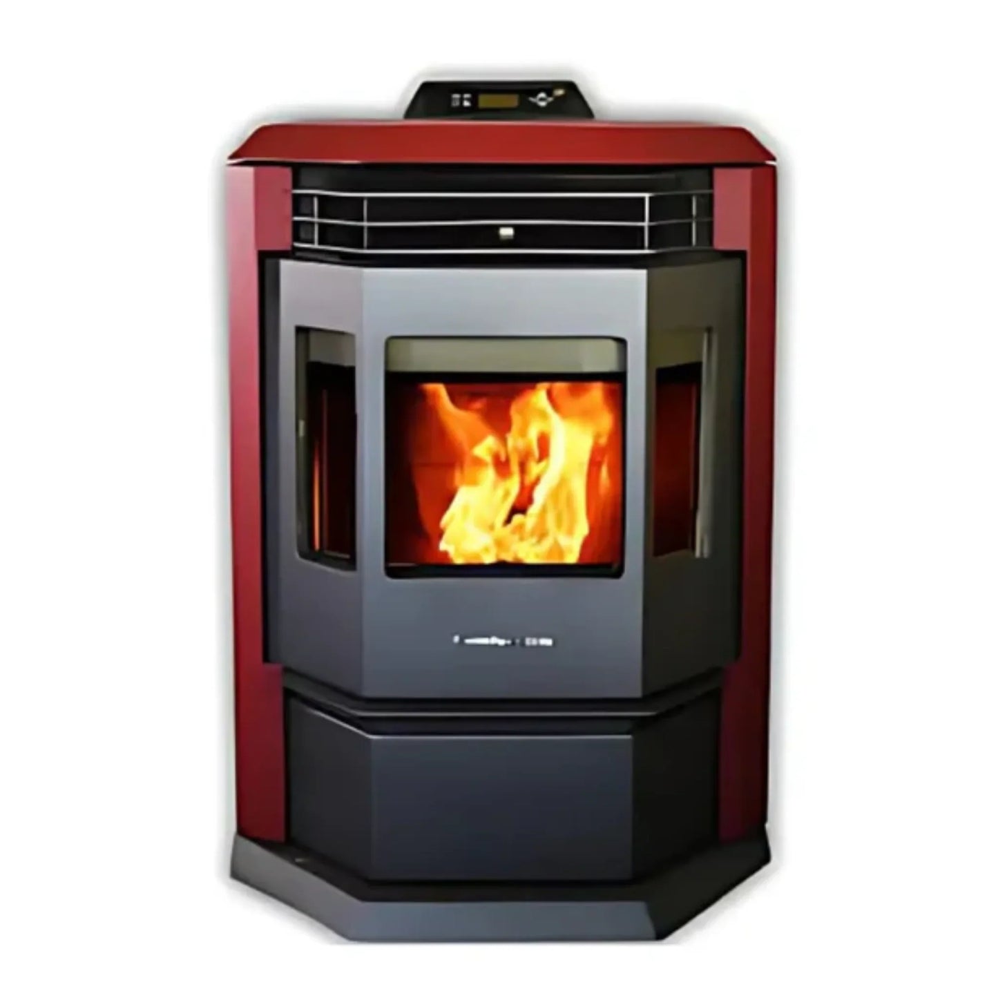 ComfortBilt Pellet Stove with Stainless Steel Trim - HP22-Black-SS