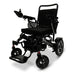 ComfyGO Majestic IQ-7000 Remote Controlled Folding Electric Wheelchair Black / Standard / Manual Folding
