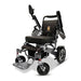 ComfyGO Majestic IQ-7000 Remote Controlled Folding Electric Wheelchair Silver / Black / Manual Folding