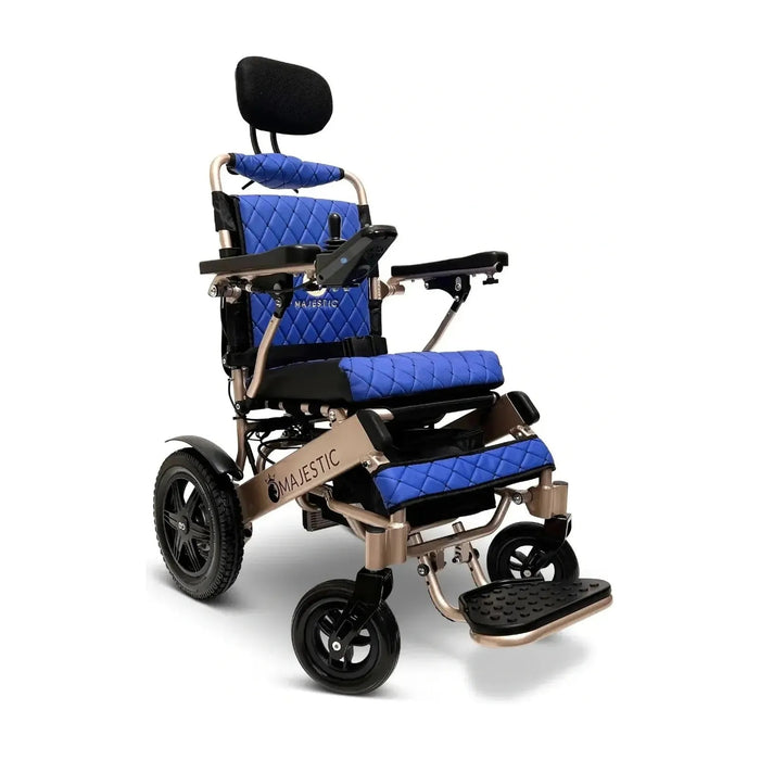 ComfyGO Majestic IQ-9000 Long Range Remote Controlled Folding Reclining Electric Wheelchair