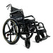 ComfyGO X-1 Manual Folding Lightweight Manual Wheelchair Black / Special Edition 24" (Aluminum)