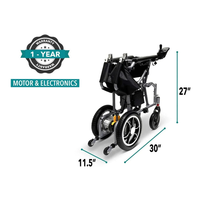 ComfyGO X-7 Lightweight Foldable Electric Wheelchair