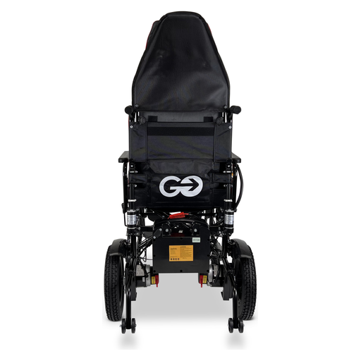 ComfyGO X-9 Remote Controlled Foldable Electric Wheelchair with Automatic Recline & Lifting Leg Rests