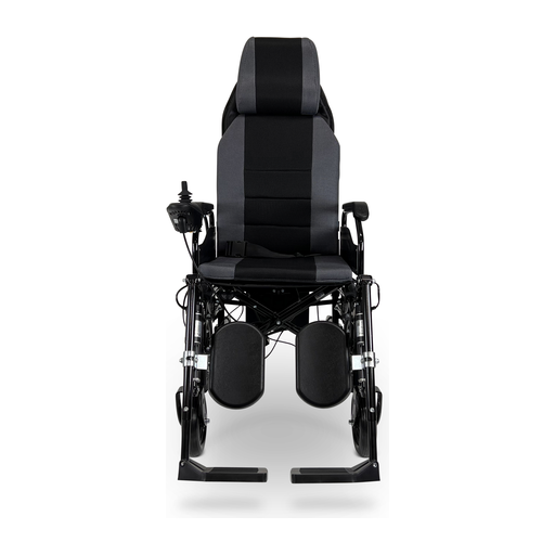 ComfyGO X-9 Remote Controlled Foldable Electric Wheelchair with Automatic Recline & Lifting Leg Rests