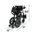 ComfyGO X-Lite Ultra Lightweight Foldable Electric Wheelchair