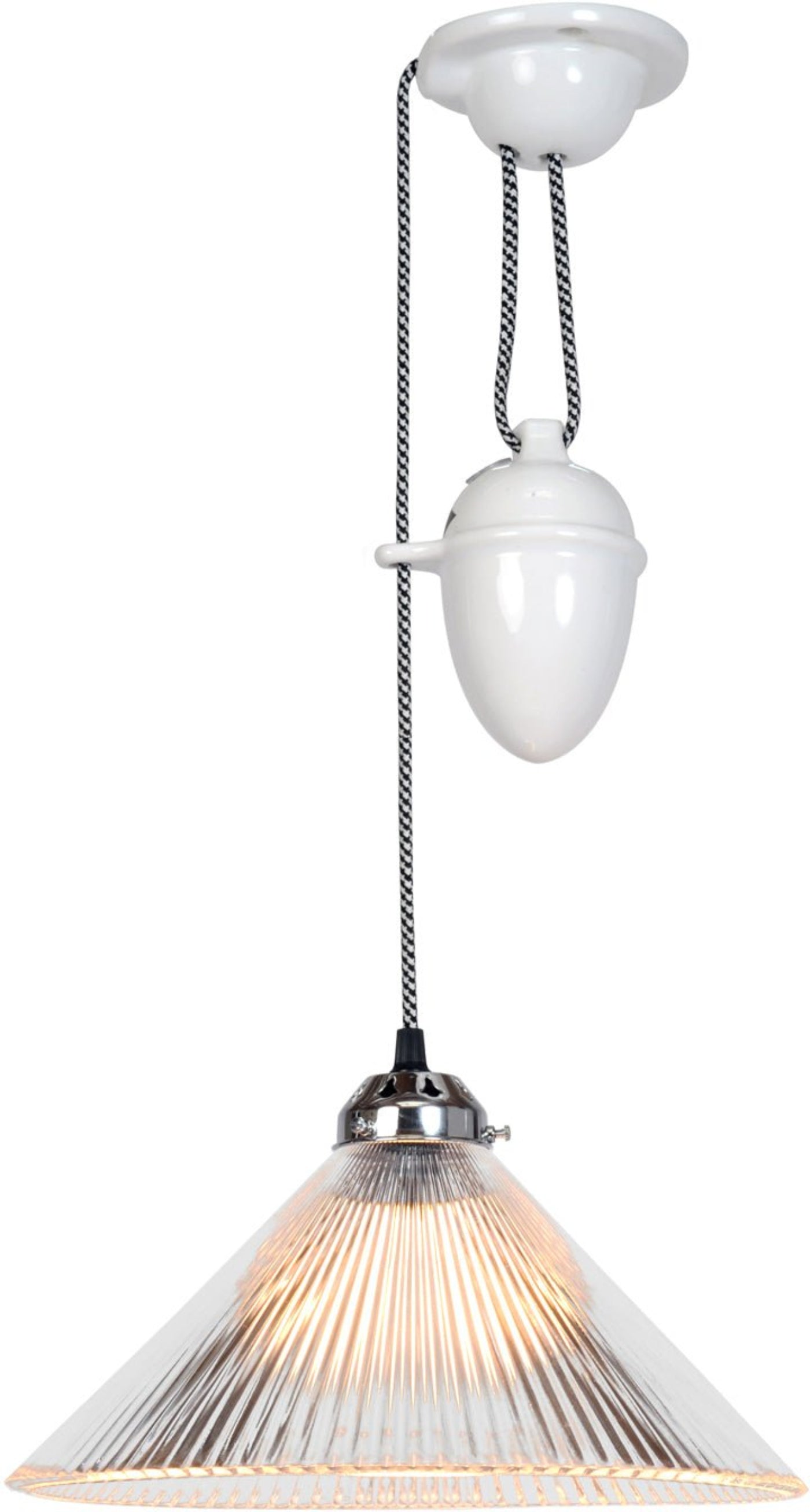 Original BTC Coolie Prismatic Rise and Fall Pendant