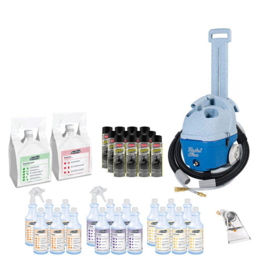 Trusted Clean Pet Accident Carpet Spotting Package w/ Carpet Cleaning Chemicals - CPT-PACKAGE6   & Stain Removers