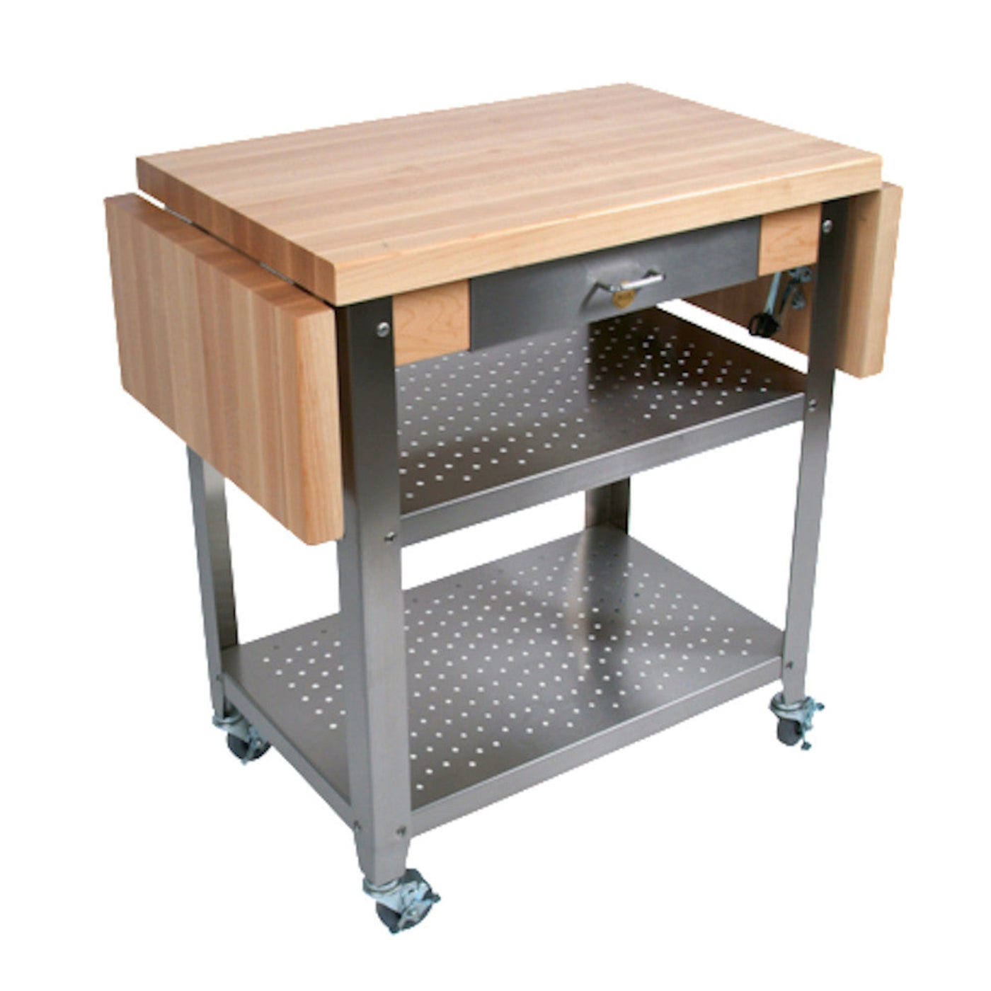 John Boos CUCE40 Cucina Elegante Cart with Maple Top - JBCUCE40