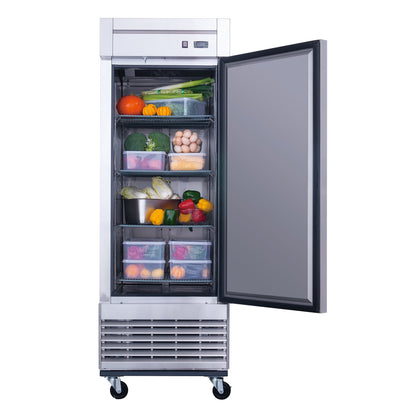Chef AAA - T28R Commercial 27" Reach-In Refrigerator Solid 1 Door 17.7 cu.ft. - T28R