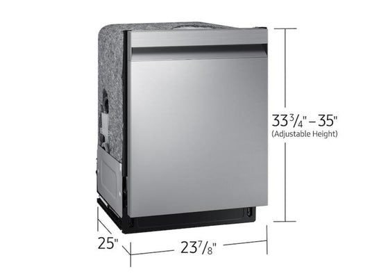 SAMSUNG DW80CG5450SR AutoRelease Smart 46dBA Dishwasher with StormWash(TM) in Stainless Steel - DW80CG5450SR-KT
