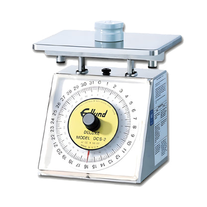 Edlund DCS-2 32 oz x 1/8 oz Graduation Heavy Duty Rotating Dial Portion Scale - EDDCS2