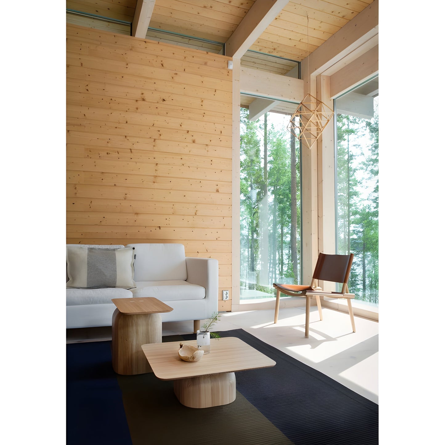 Nikari December Lounge Chair - DEC-ARM-CAN-A