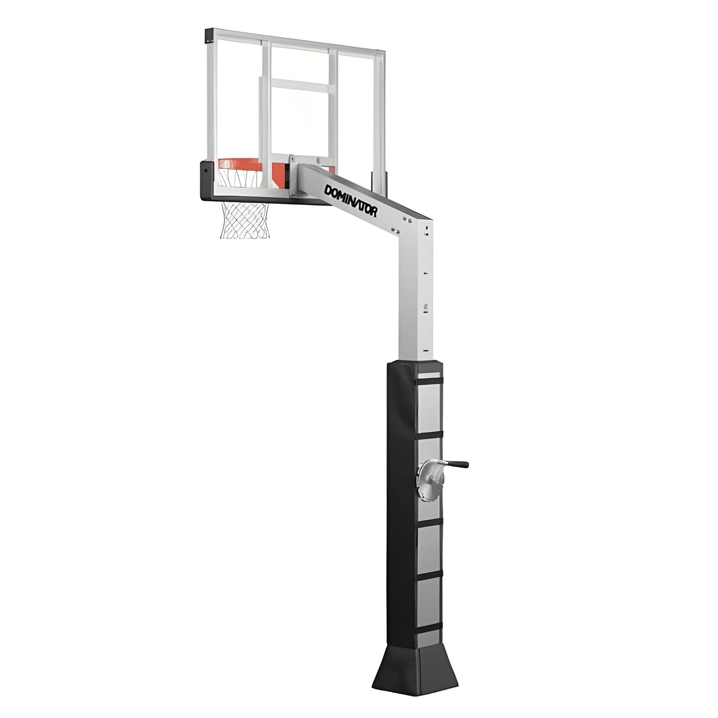Dominator 54" Glass Backboard Adjustable Basketball Hoop - 542-aa