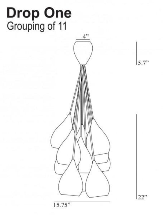 Original BTC Drop 1 Pendant - 11 Grouping