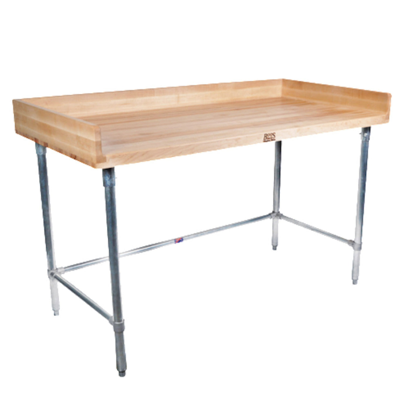 John Boos DSB08 Baker's Top 72" W x 30" D Work Table