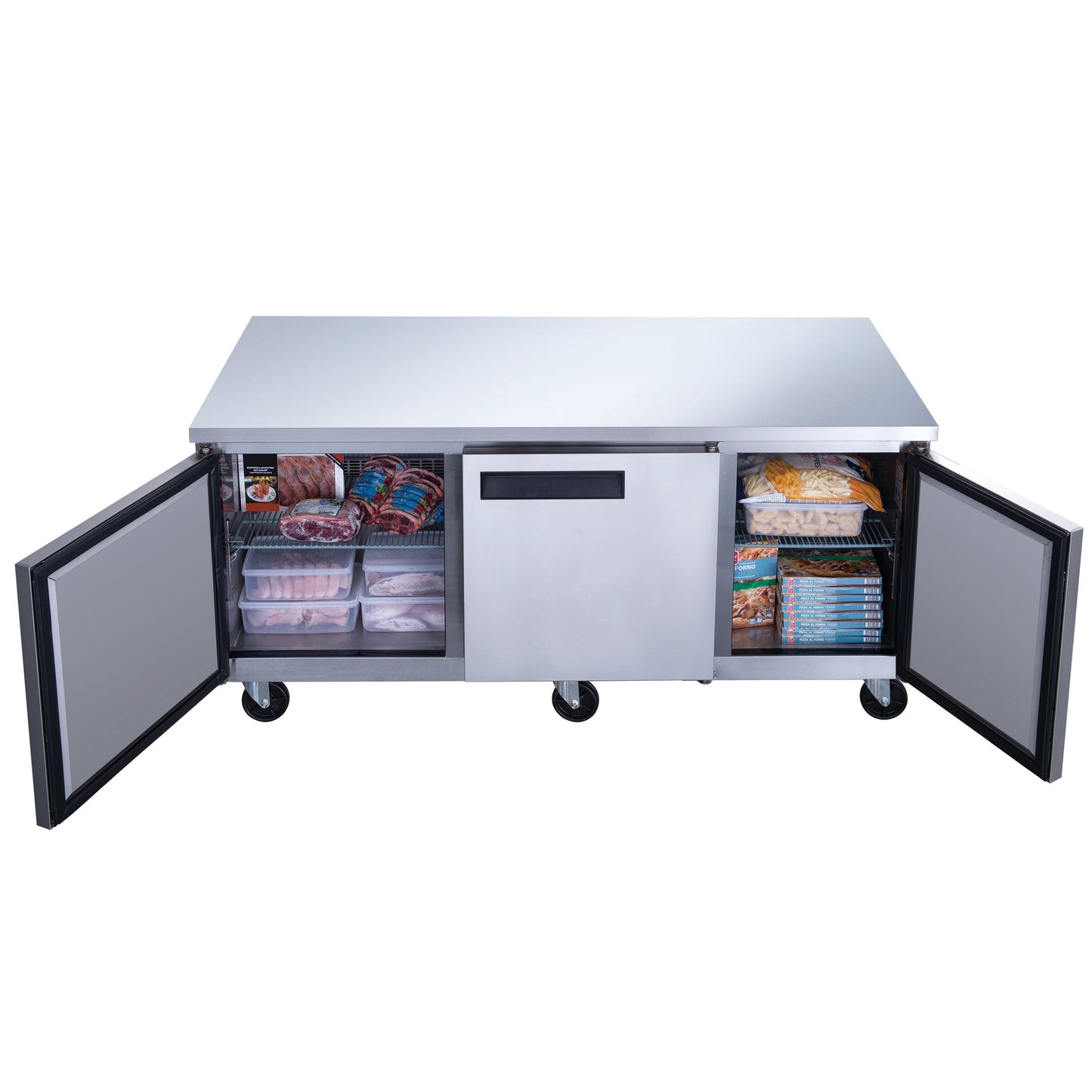 Chef AAA - TUC72F Commercial 72" Undercounter Worktop Freezer 18.9cu.ft. - TUC72F