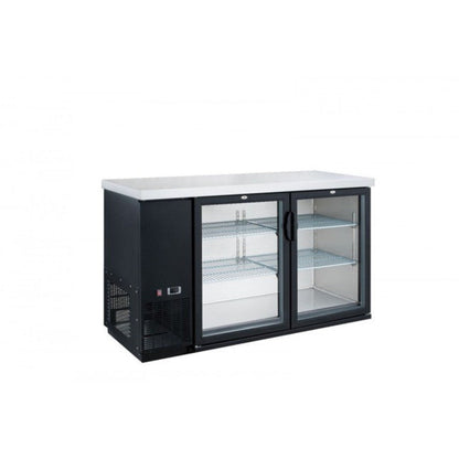 Chef AAA - Commercial 49" Glass Door Back Bar Refrigerator 11.2 cu.ft. - TBB-48G-HC