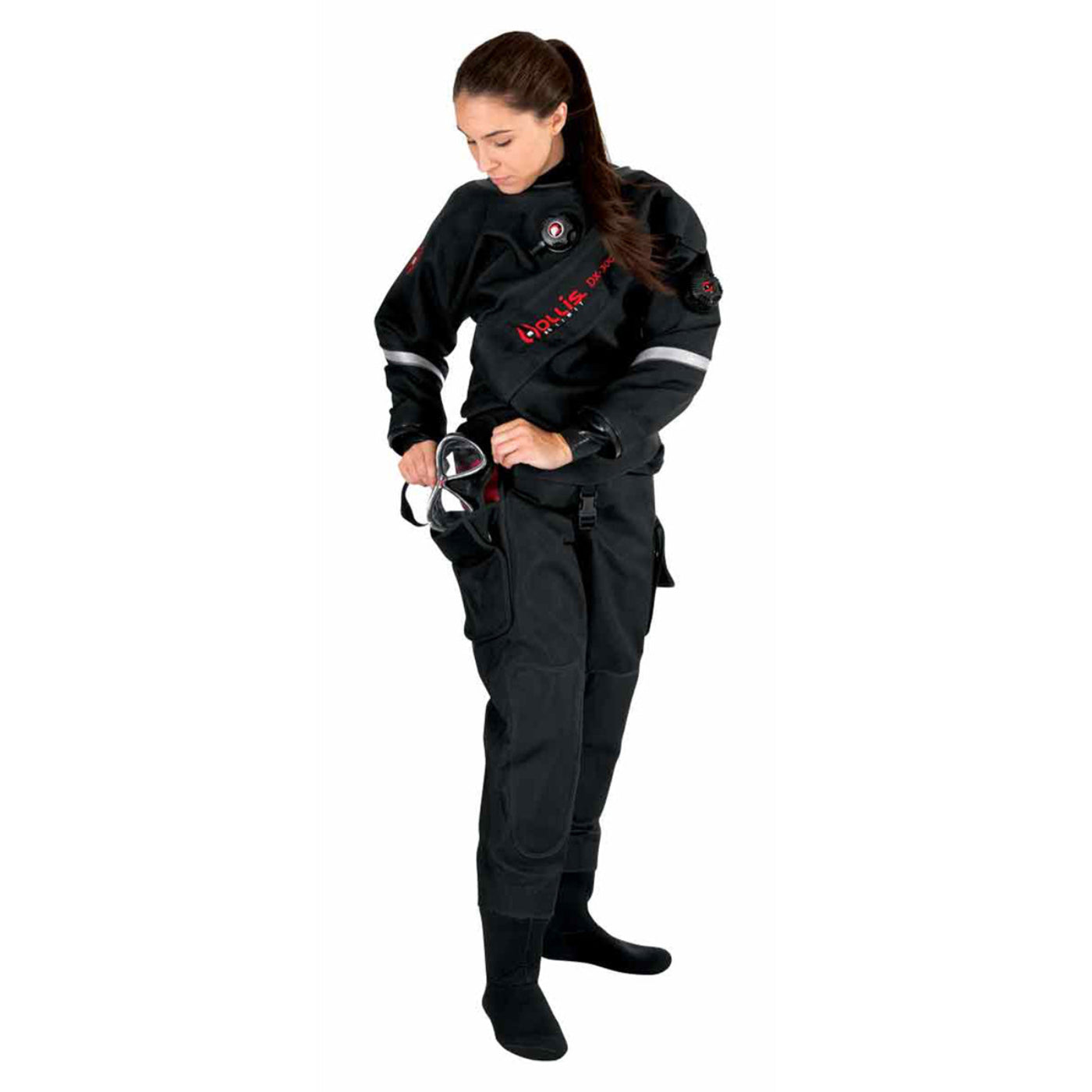 Hollis DX300X Front Entry Drysuit for Scuba Diving Dry Suit - DRYSUIT48 01-XS