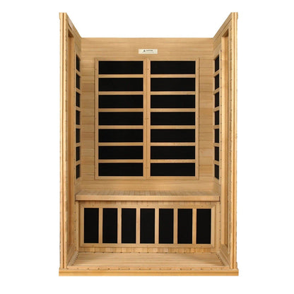 Dynamic Versailles 2-person Low EMF Under 8MG FAR Infrared Sauna