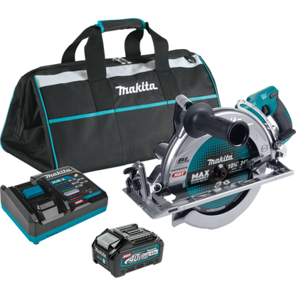 Makita 40V Max XGT Circular Saw Kit Rear Handle 10-1/4 In. AWS Capable - GSR02M1