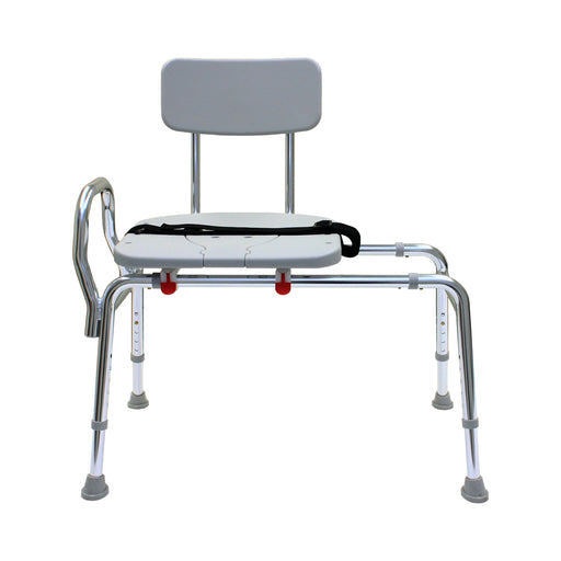 Eagle Health 70311 Pro-Slide Bath Chair Transfer Bench with Cut-Out