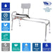 Eagle Health 77692 Extra Long Swivel Sliding Transfer Bench