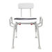 Eagle Health 80621 Bariatric Shower Chair with Back and Arms