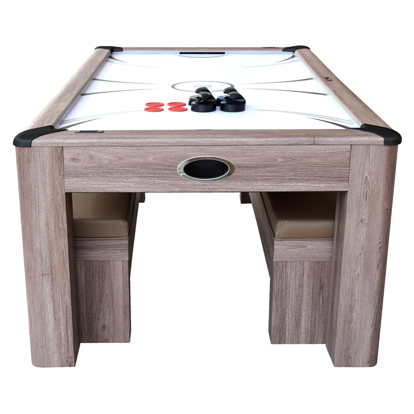 Hathaway Driftwood 7ft Multi Game Table 3 in 1 - BG1137H